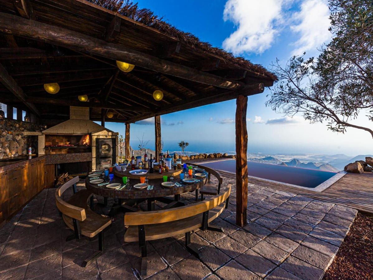 Historic Canarian House, Private Heated Infinity Pool, Bbq, Wifi + Panoramic Ocean Views Арона Екстер'єр фото
